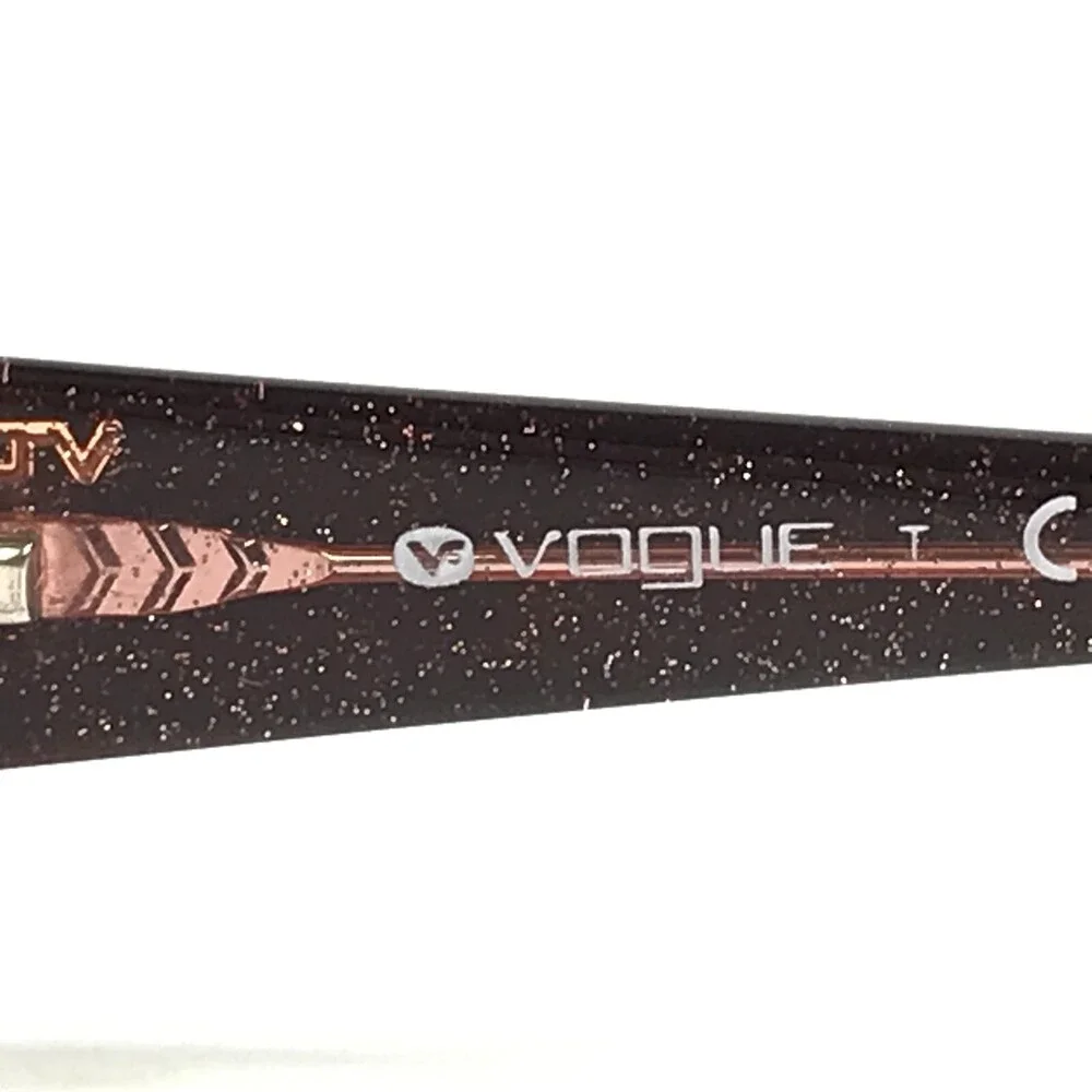 Vogue Eyeglasses Frames VO2691 1689 Brown Pink Rectangular Full Rim 53-16-135